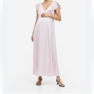 MAMA Flounce-trimmed Dress Sz-Medium